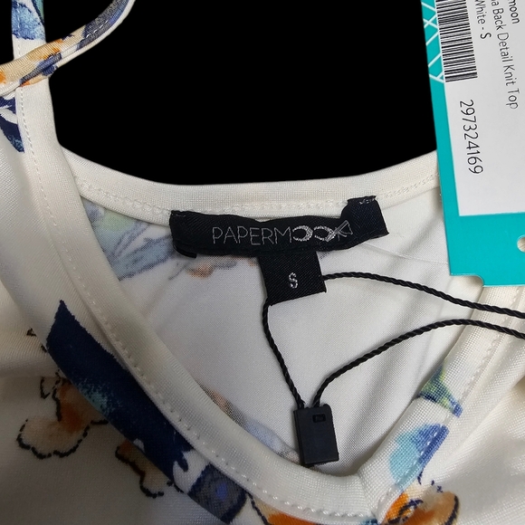 NWT PapermoonBasima Back Detail Knit Top size Small - Picture 4 of 10